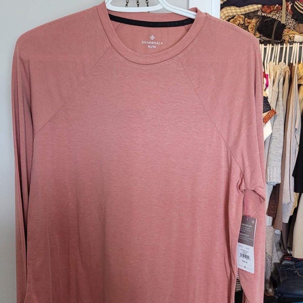Pink casual top - size xl